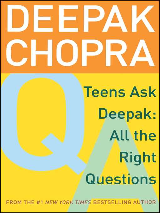 Title details for Teens Ask Deepak by Deepak Chopra - Available